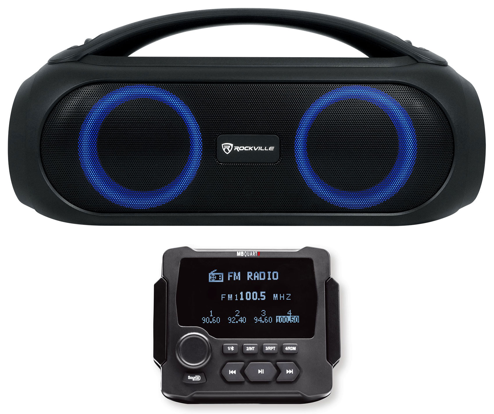 MB Quart GMR-LCD Морской лодочный стереоприемник Bluetooth AM FM-радио Бесплатный Бумбокс 29790₽