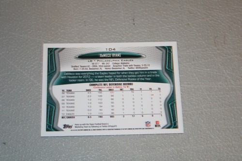 2013 Topps Football Card Complete Finish Fill Your List Set U-Pick #1-220** - Picture 211 of 446