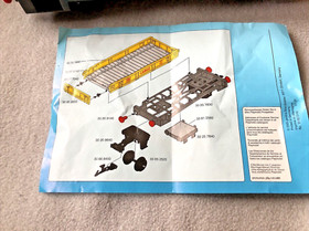 Playmobil 4126 PM Cargo Low Board Wagon Wagon (Yellow) with Original Box + ANL Excellent👍😉