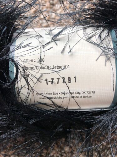 Yarn Bee Yarn, Haute Fur, Jetset/01, 1 Skein - Picture 2 of 8