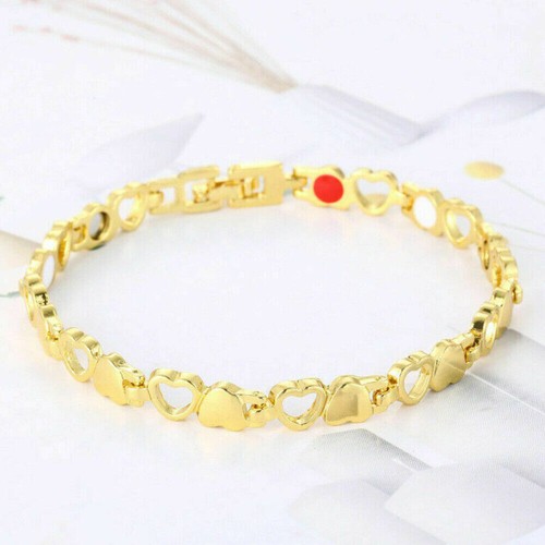 Magnetic Health Bracelet Women Ladies Carpal Tunnel Bangle Arthritis pain Relief - Picture 14 of 17