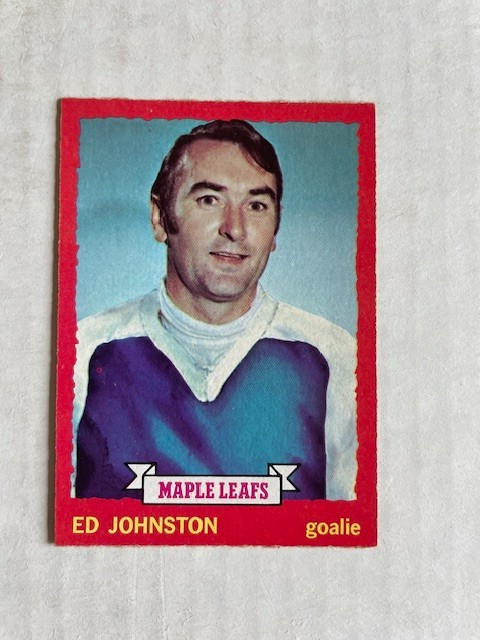 1973-74 O-Pee-Chee Set Break OPC #23 Ed Johnston - Toronto Maple Leafs NRMT