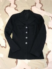 US NAVY WOMEN'S DRESS UNIFORM JACKET COAT OLD STYLE POLY/WOOL XXSMALL