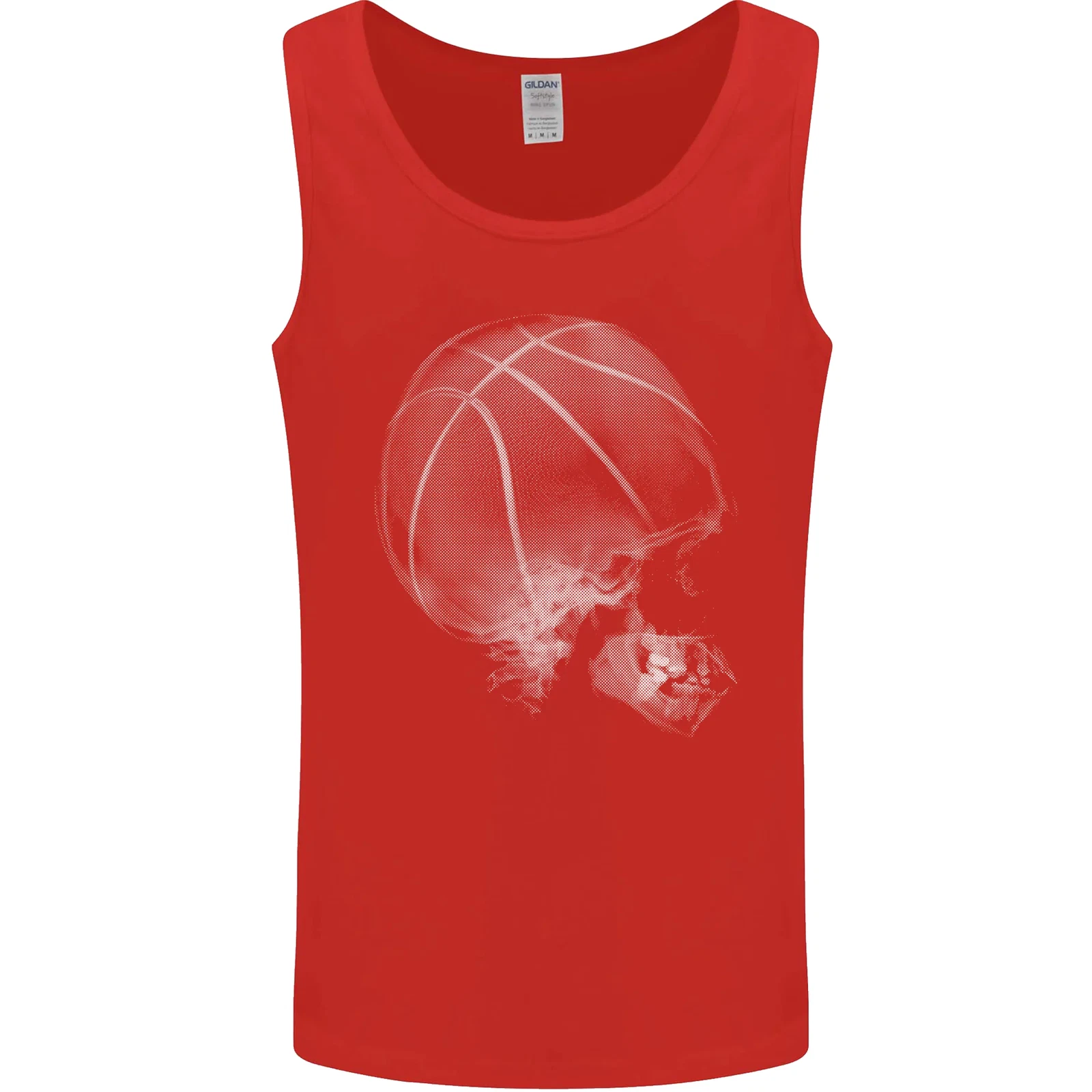 Basketball Skull Men's Tank Top