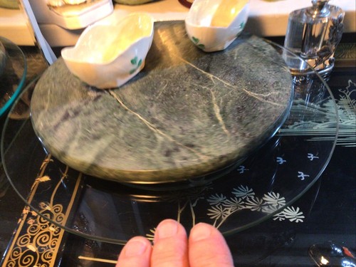 Belleek Salt Cellar Small Bowl Trinket Dish 6th Green Mark 1965-1980 - Picture 12 of 15
