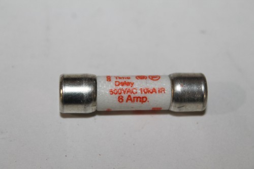 FUSIBLE CLASE MIDGET SHAWMUT/FERRZAZ/MERSEN ATQ6, 6A, 500VAC - Imagen 3 de 3