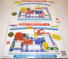 2 Snap Circuits Jr Electronics Learning Set Exploration Kit Game 1 NEW 1 Used