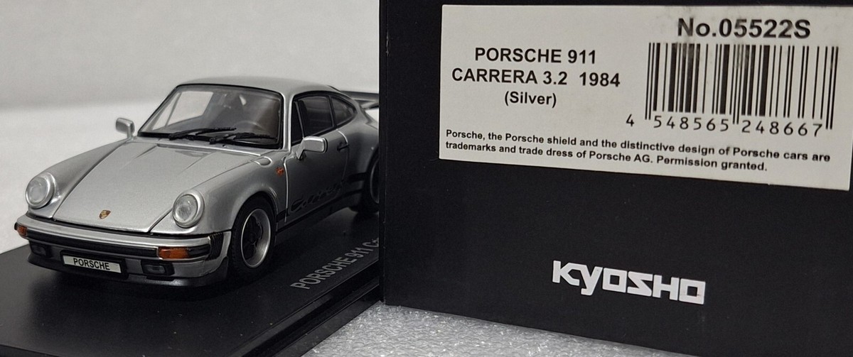 Porsche 911 (901) Carrera 2.7 1975 Silver 1:43 Kyosho 05522S Porsche 911 (901) Carrera 2.7 1975 Silver 1:43 Kyosho 05522S