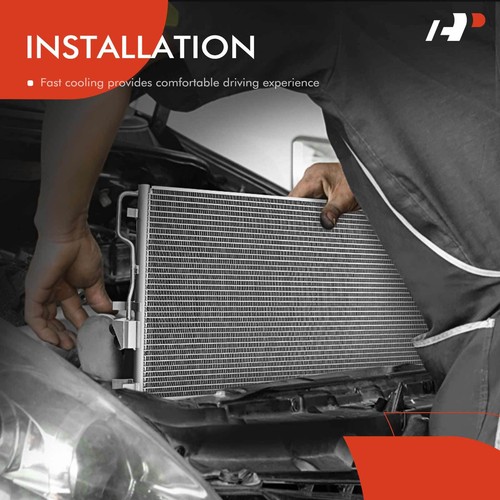 AC Condenser A/C Air Conditioning w/ Bracket & Drier for Mazda 2004-2011 RX-8 R2 - Foto 7 di 9