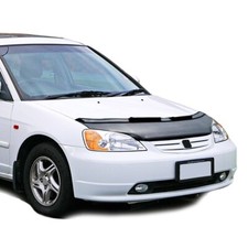 Black Car Bonnet Hood Bra For Honda Civic 2001-2006 Protector Mask Cover