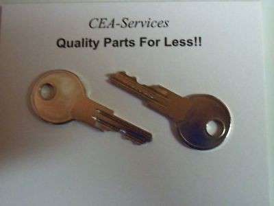 (2) Keys Fit Older Champion Graders Upright Lifts (Old) D2
