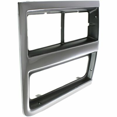 85-91 Chevy GMC Van Chrome Headlight Headlamp Trim Bezel Passenger