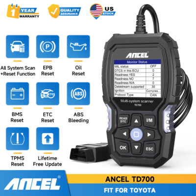 2024 All System Auto OBD2 Scanner KFZ Ausleseger Diagnosegerät Fit Für Toyota
