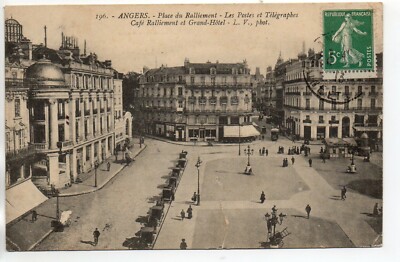 Thema DIE POST - Postamt - CPA 49 - ANGERS - die Post 2
