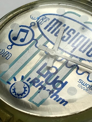 Orologio SWATCH Musicall TAKE THE RHYTHM (SLN104)-Melodia/Sveglia-Paulo Mendonca - Foto 4 di 7