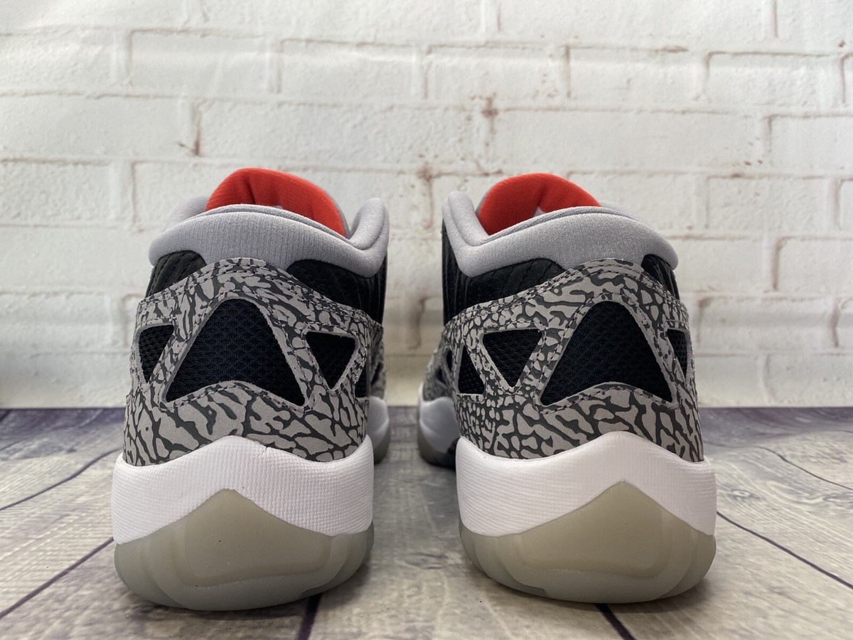 Nike Air Jordan 11 XI Retro Low IE Black Cement Shoes 919712-006