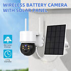 Icsee App Wireless Security Camera Surveillance WiFi Camera + Solar Panel