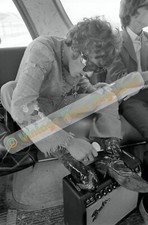 THE WHO St. Louis '67 Roger Shines Boots Fender Amp ARCHIVAL Lab Photo (8.5x11)