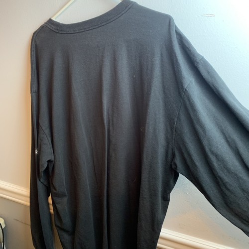 CAROLINA PANTHERS Football REEBOK Vintage XL Shirt NFL Black Crew Neck - Picture 4 of 4
