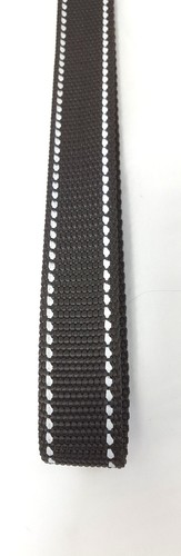 Hundeleine Doppelleine reflektierend Gurtband 20mm+25mm 2m 2,4m 2,8m 3,5m 5m - Bild 4 von 16