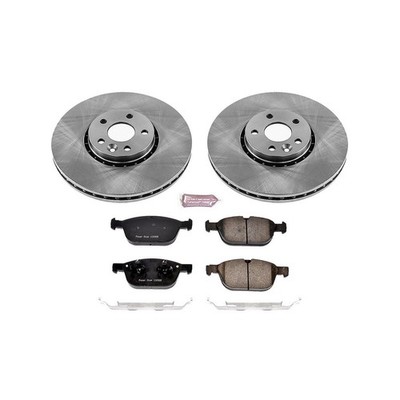 PowerStop Disc Brake Kit - Front - Fits Volvo XC60 2010-2015 OE Stock Replacemen