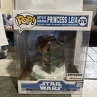 Funko Star Wars Pop! Deluxe Princess Leia #376 Amazon Exclusive Battle at Echo …