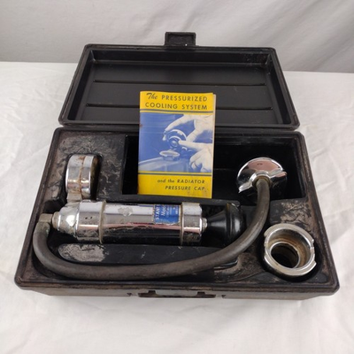 #ad Stant ST 255 A Cooling System Pressure Tester With Case $45.00