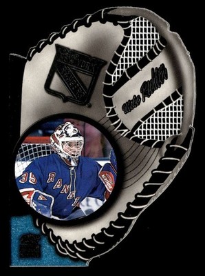 1999-00 Pacific Paramount Glove Side Net-Fusions Mike Richter #13 Rangers TV878