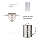 Pour Over Coffee Maker Set Stainless Steel Pour Over Coffee Maker Cup