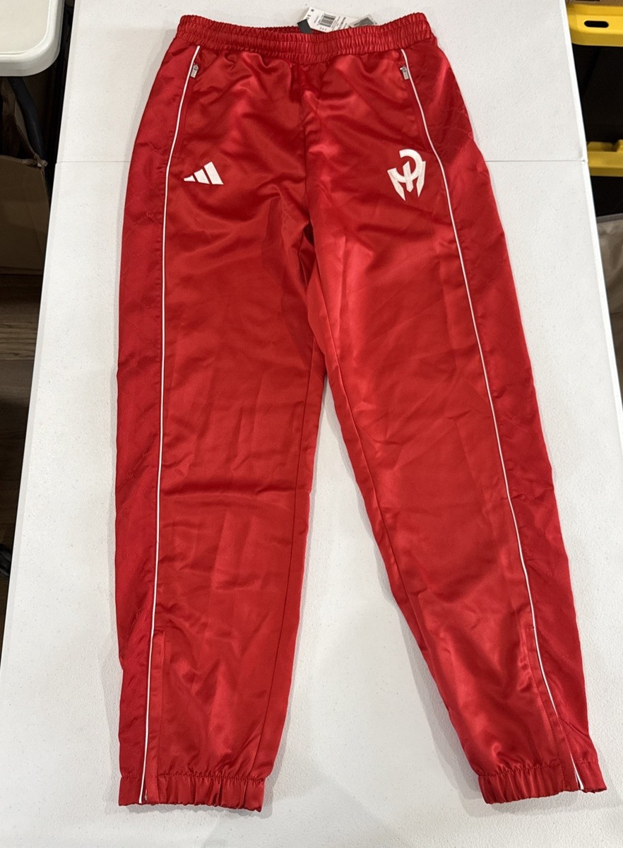 Adidas Patrick Mahomes Red Track Pants Size Medium M New Red