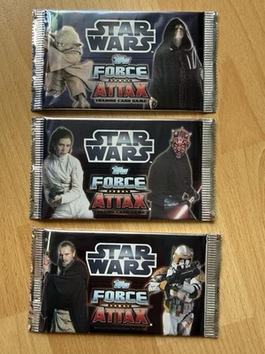 Star Wars Force Attax Movie Serie 1 Booster Sealed Deutsch Bundle - Bild 1 von 2