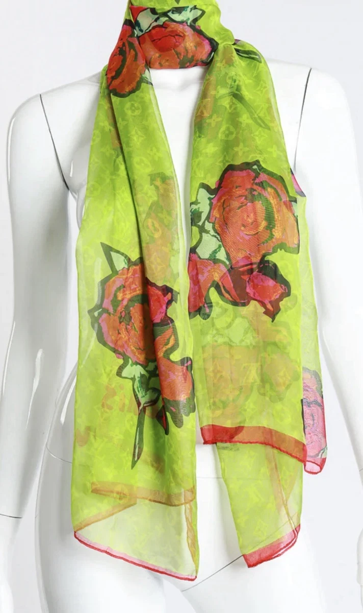 Louis Vuitton Green Scarves & Wraps for Women for sale - eBay