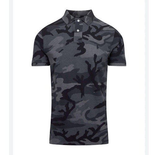 Polo Ralph Lauren Men's Camo Charcoal Classic Fit Dress Shirt / Size-Small - Bild 7 von 9