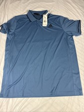 NEW Adidas Sideline H.RDY Top Polo Blue Shirt Men's XL NWT Retail 60.00