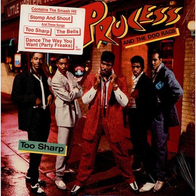 Process and the Doo Rags - Too Sharp (Vinyl LP - 1985 - US - Original)