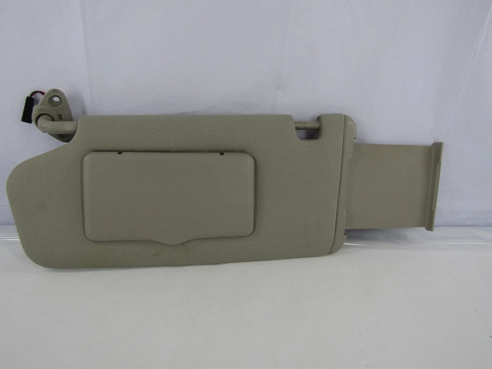 Subaru Outback 2005-2009 parasol lado izquierdo del conductor con espejo beige OEM Foto 3 de 4