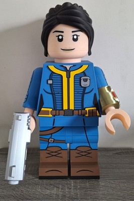 Amazon Fallout Lucy XL Brick Minifig 16.5 Inches Vault 33 Bethesda lego