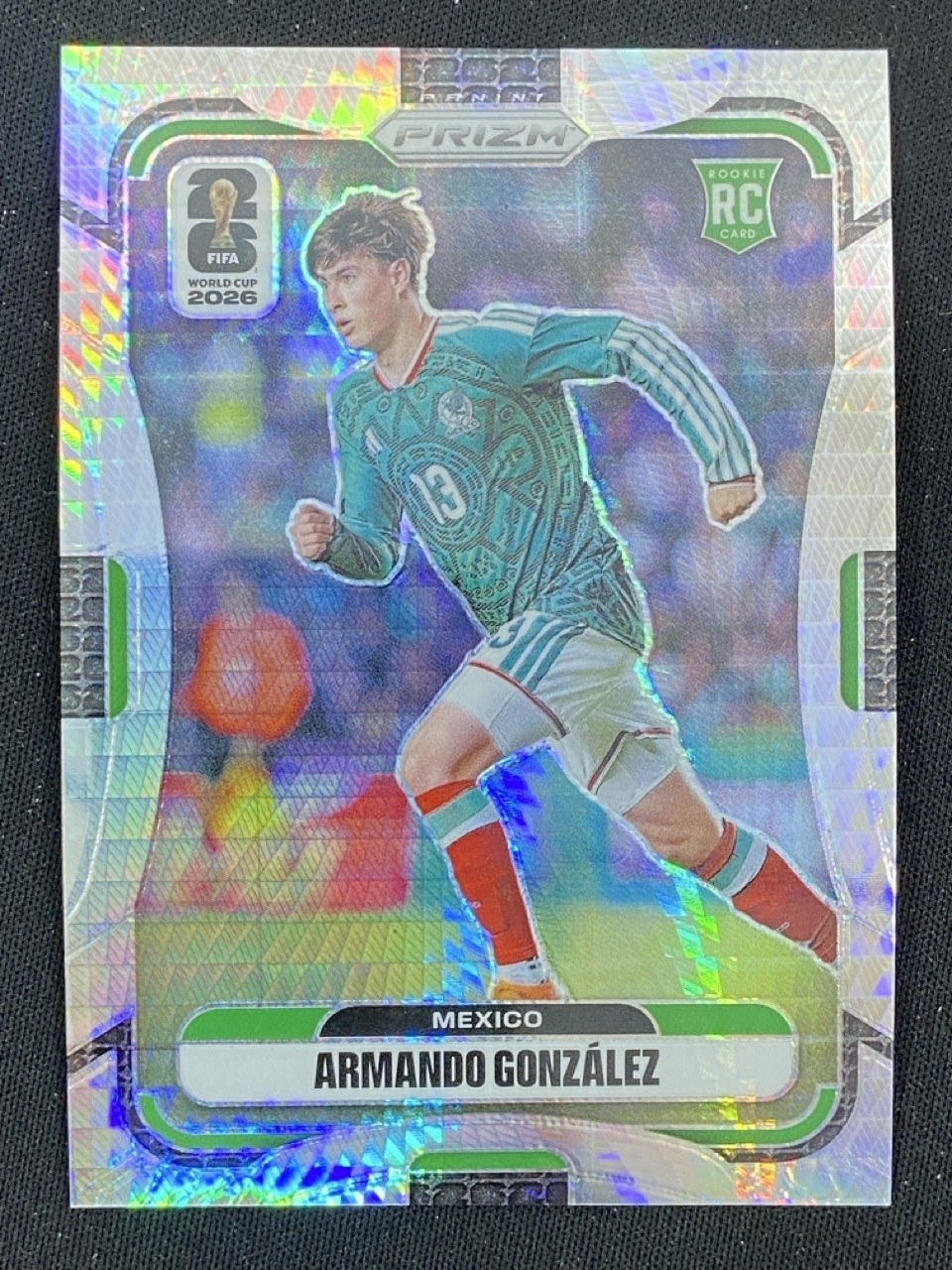 Armando Gonzalez 2026 Panini Prizm FIFA World Cup Hyper Prizm RC #287