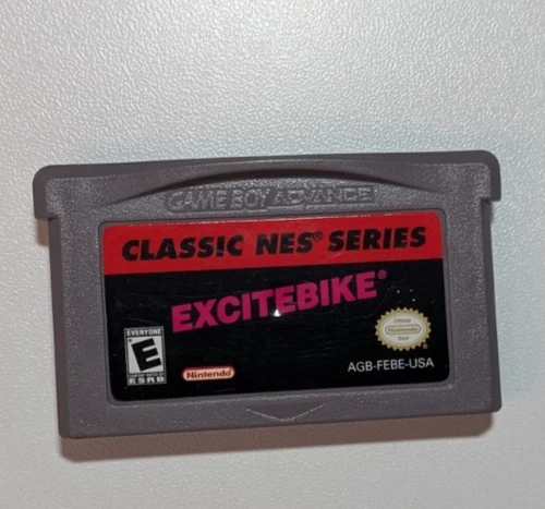 Nintendo - GBA - Classic NES Series - Excitebike - Authentic - Game Only