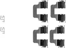 Rear Brake Pad Accessory Kit Fits Alfa Romeo BMW Chevrolet Fiat Kia Mintex