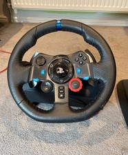 Logitech G29 Driving Force Racing Steering Wheel with Pedals and Shifter Bundle