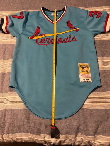 1979 Mitchell & Ness Keith Hernandez St Louis Cardinals Jersey Size 40 - Picture 10 of 15