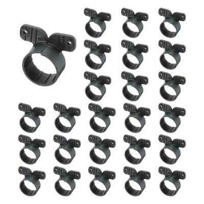 100pcs Butterfly Clamps for Tube 1-1/2\'' Suspension Bracket Grey