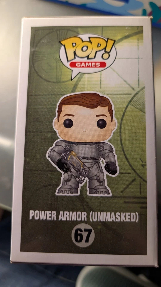 Funko Pop! Juegos: Fallout - Power Armor (Unmasked) #67 New York Comic Con LE Foto 2 de 2