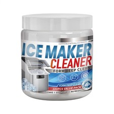 100pcs Ice Maker Cleaning Tablets Ice Machine Cleaner Maker Descaler Descaling