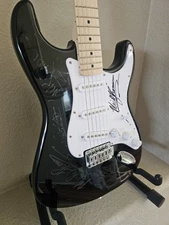 Jefferson Starship Autographed Fender Guitar