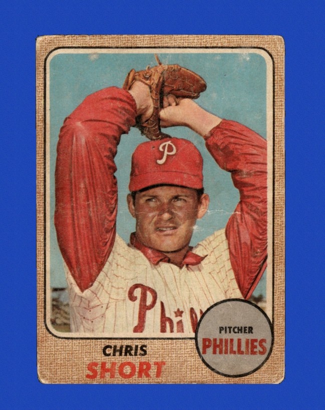 1968 Topps Venezuela Set-Break #139 Chris Short LOW GRADE (filler) *GMCARDS*
