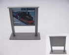 Playmobil (W120) Train Station - Advertising Sign 4202 Vintage