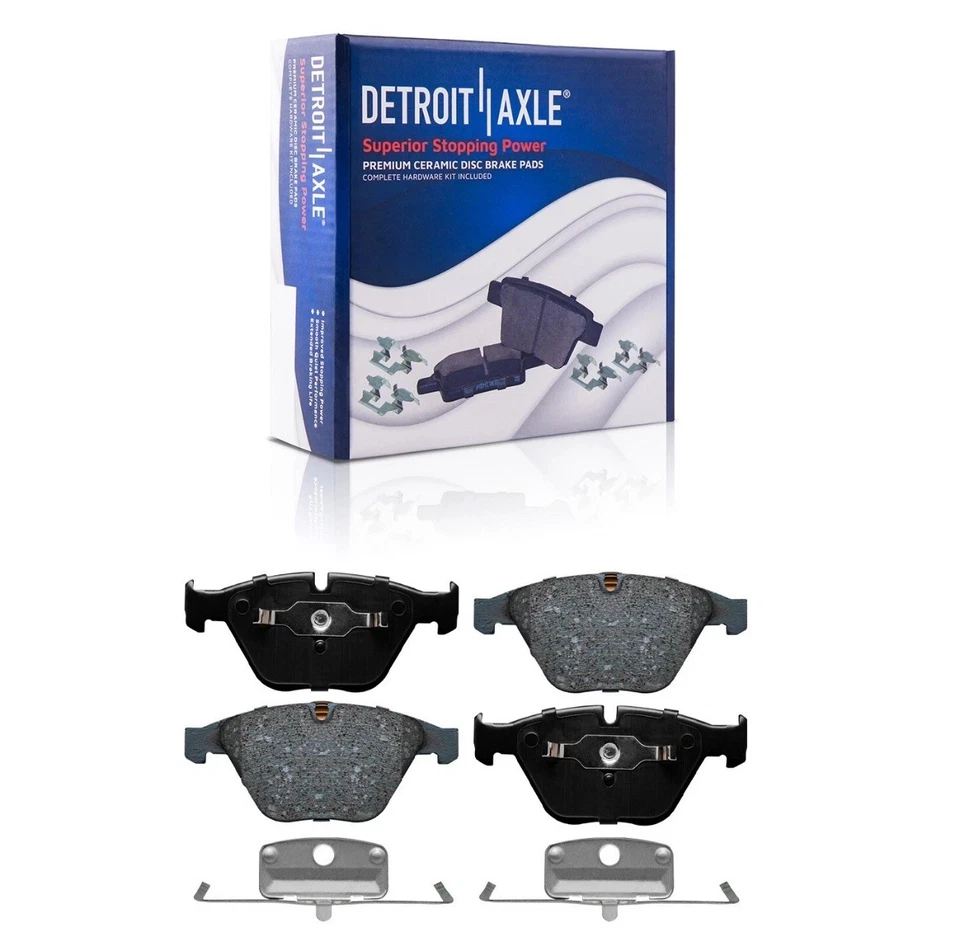 Rotores de freno delanteros 300 mm traseros 312 mm + pastillas de freno para BMW 328i XDRIVE X1 Foto 4 de 4