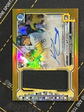 2026 Bowman Chrome Konnor Griffin RC Rookie Jumbo Relic Patch Auto Gold /50 (SZS